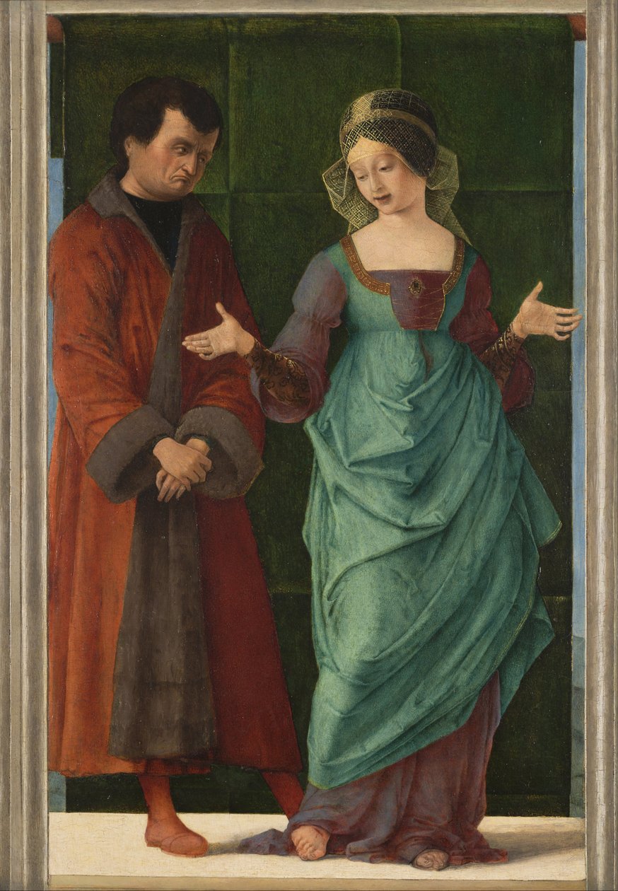Portia and Brutus  av Ercole de Roberti