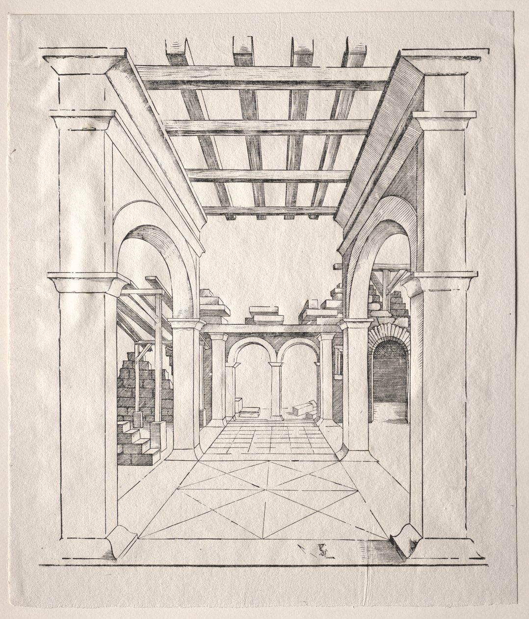 Vid Portico av Erhard Schon