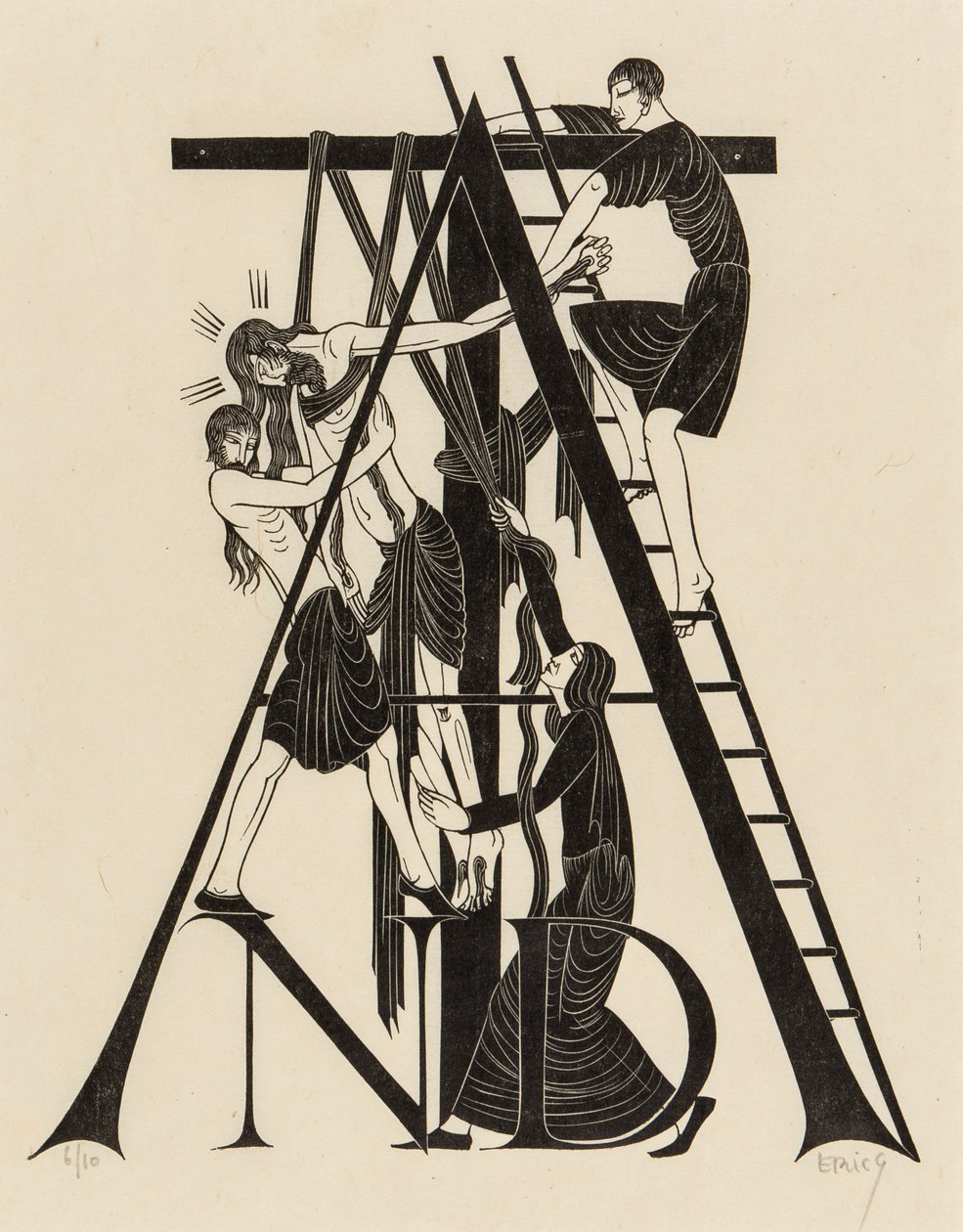 Depositionen av Eric Gill