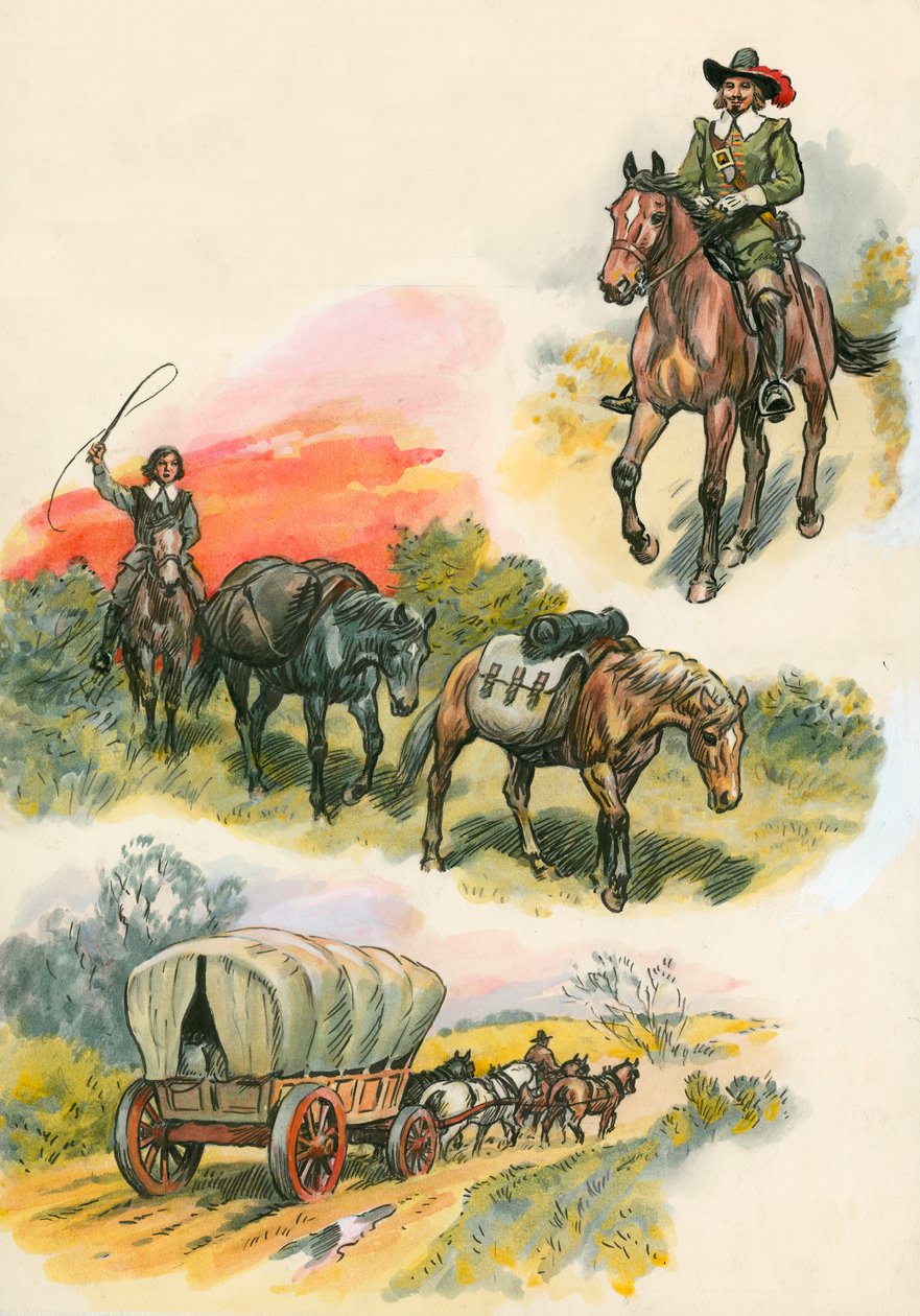 Hästar av Eric Parker