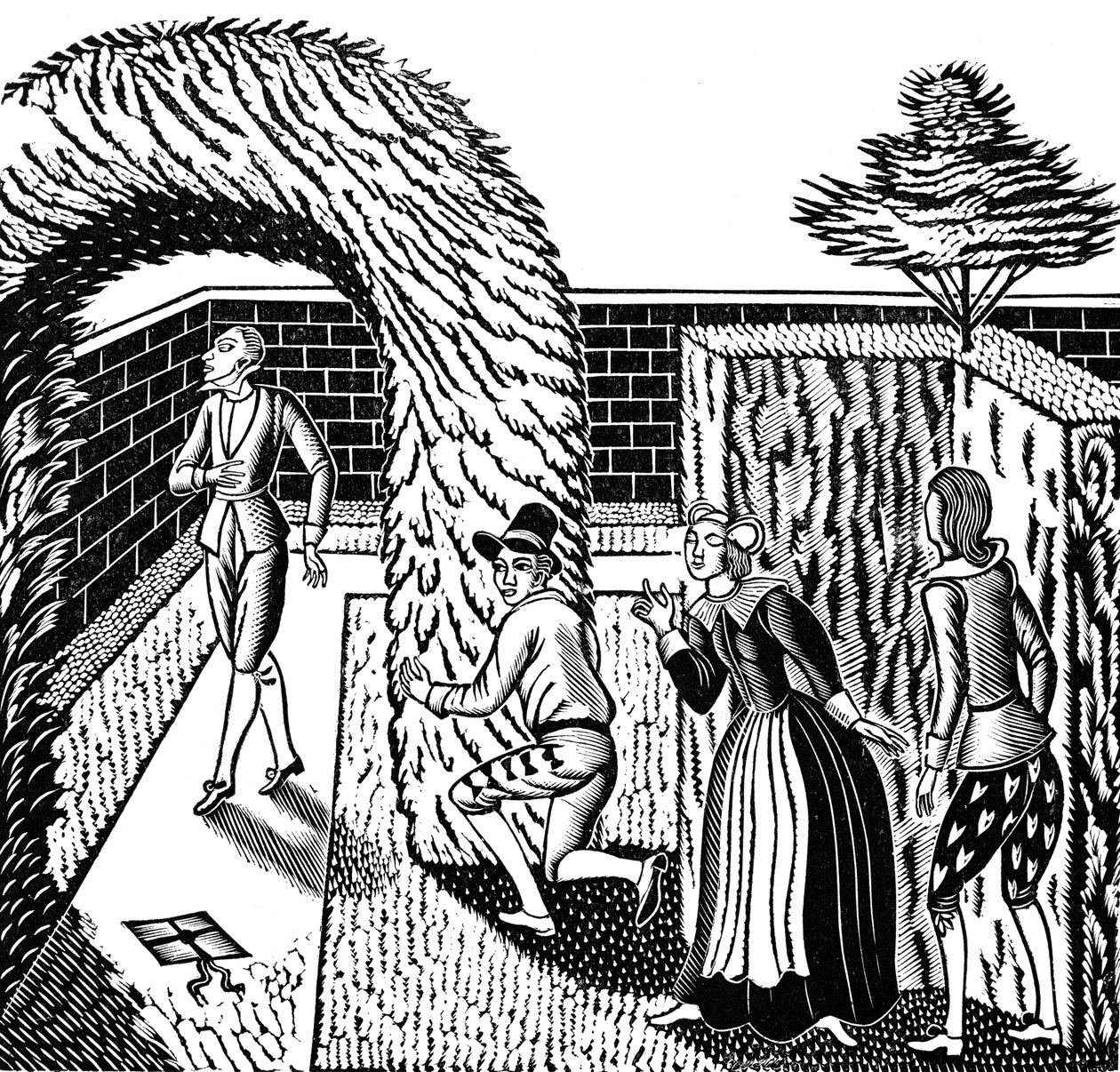 Twelfth Night av William Shakespeare av Eric Ravilious
