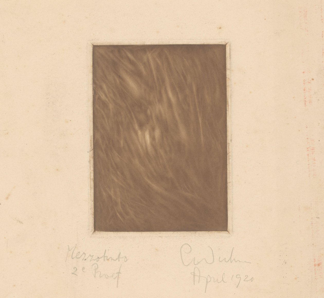 Abstrakt sammansättning av Erich Wichmann (signed by artist)