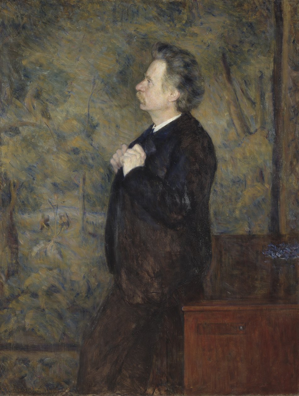 Edvard Grieg, 1892 av Erik Theodor Werenskiold