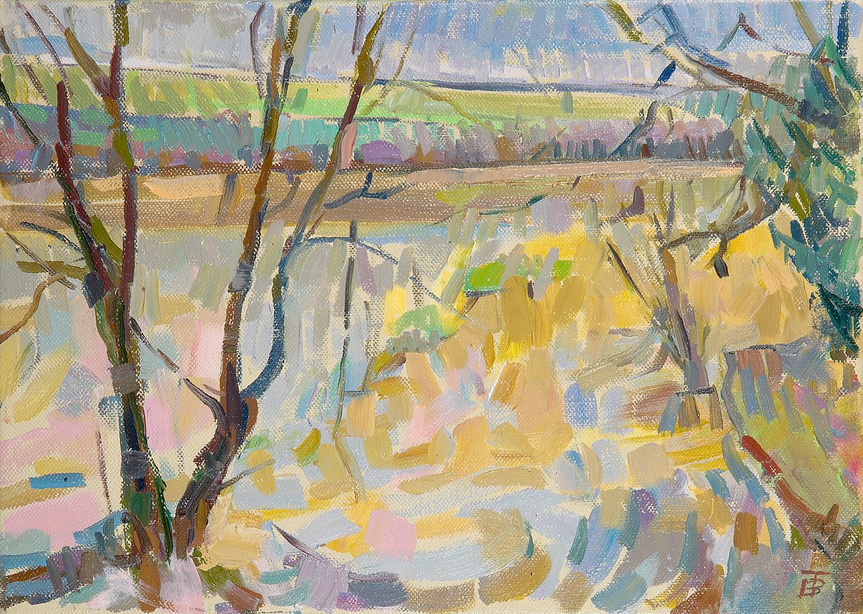 The Flooded Cherwell från Rousham II av Erin Townsend