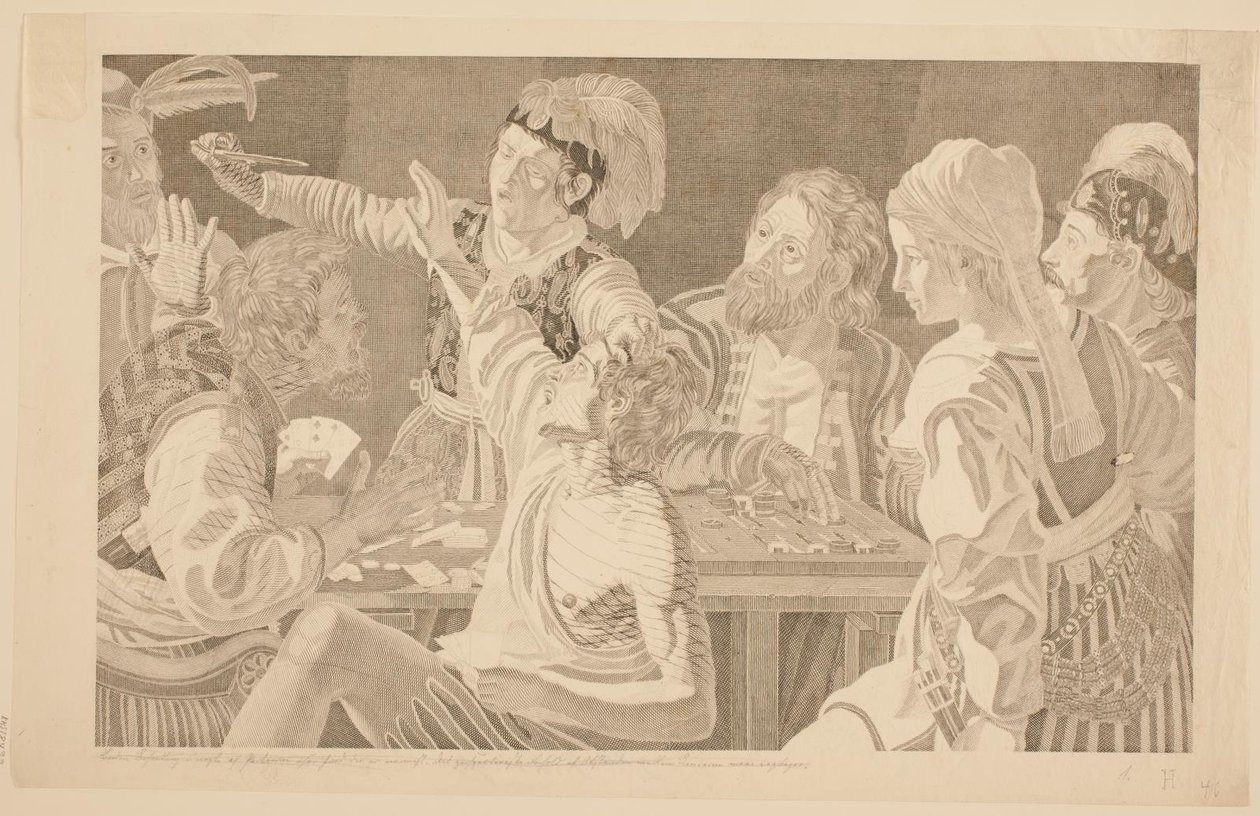 Spelarna av Erling Eckersberg
