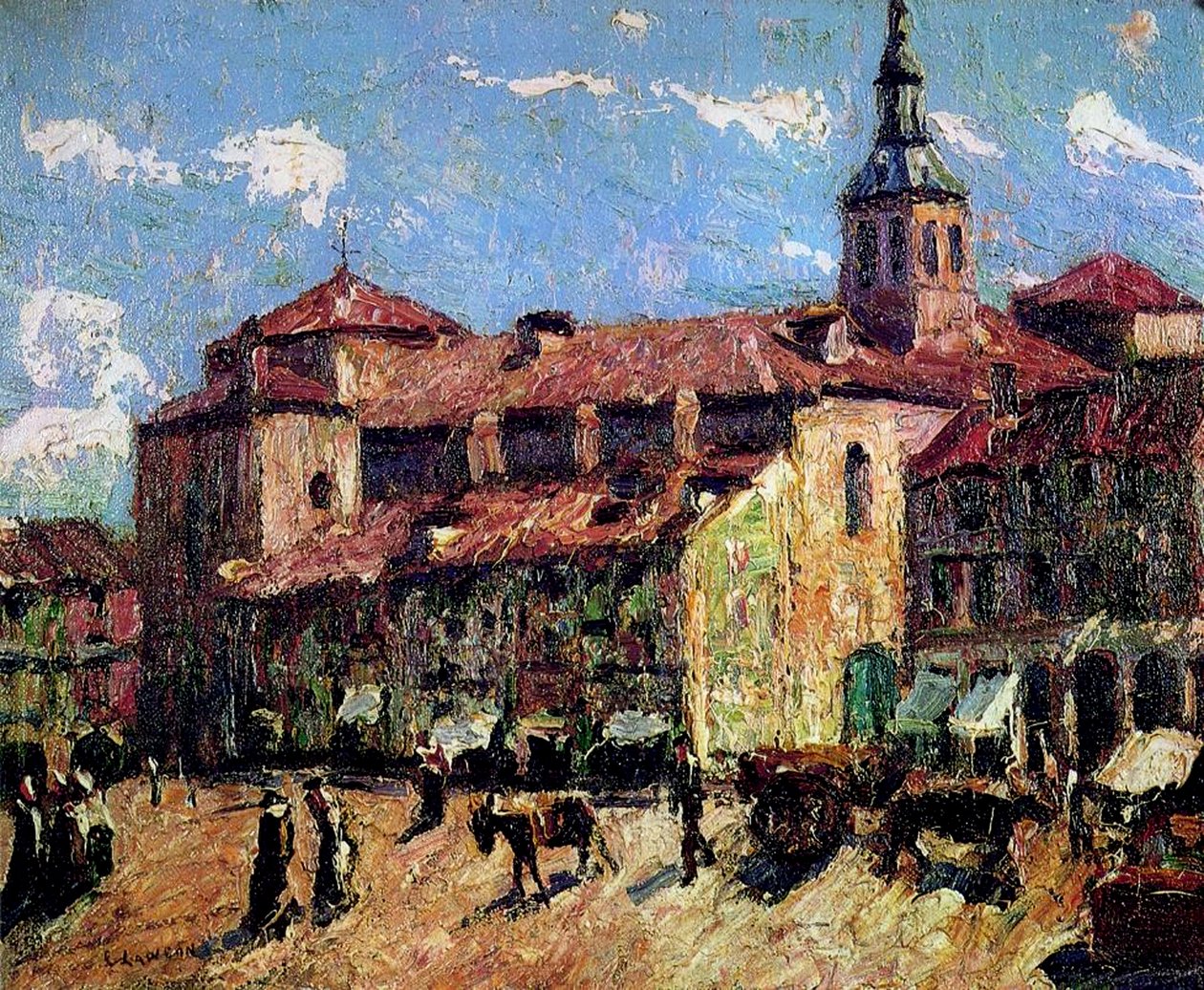 Segovia, Spavain, ca 1916-17 av Ernest Lawson
