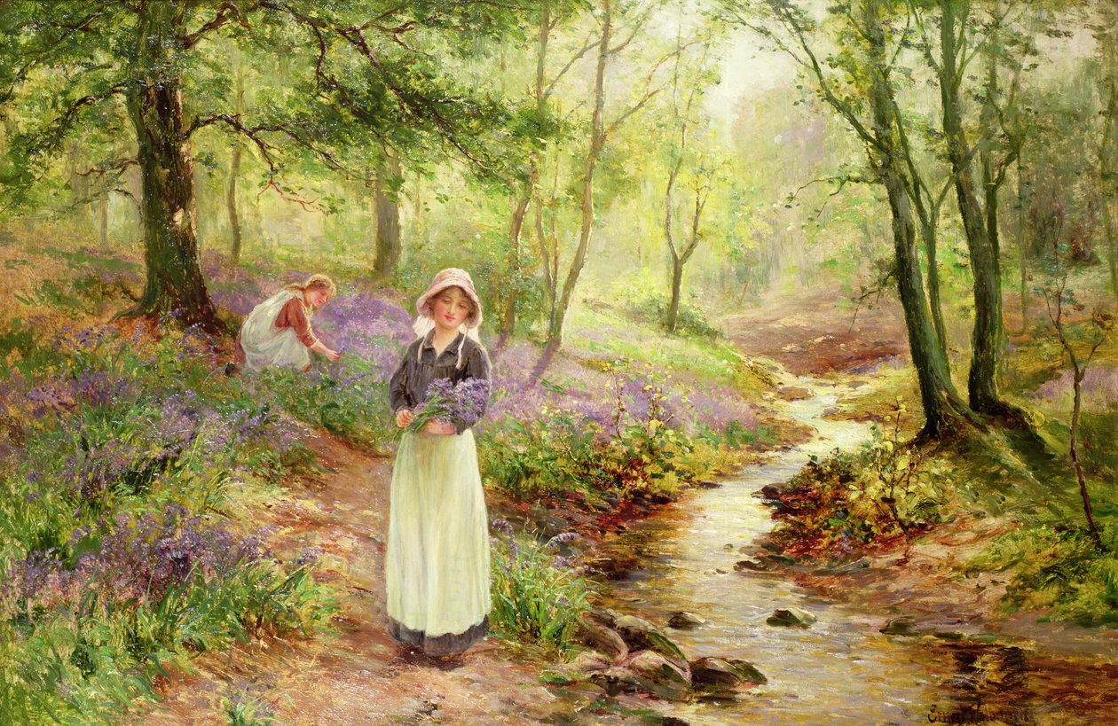Bluebell Glade av Ernest Walbourn