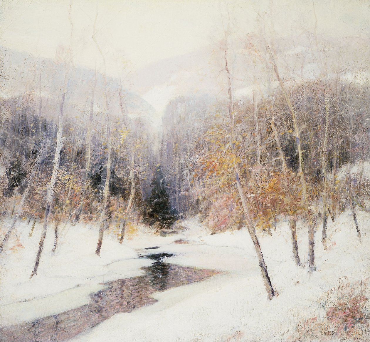 Snöfall av Ernest Albert