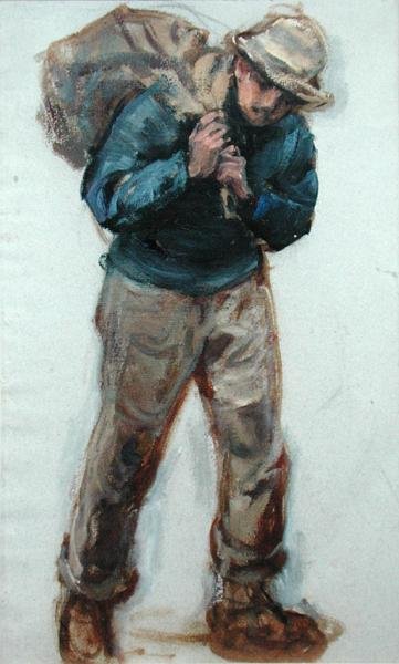 Newlyn Fisherman av Ernest Albert Waterlow