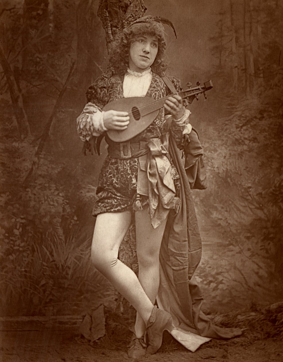 Grace Hawthorne, amerikansk skådespelerska, 1888. av Ernest Barraud