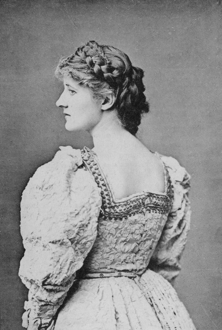 Mary Anderson, amerikansk skådespelerska, 1887 av Ernest Barraud