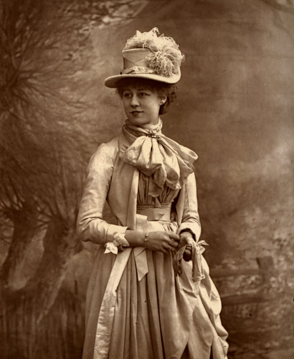 Violet Vanbrugh, brittisk skådespelerska, 1887. av Ernest Barraud