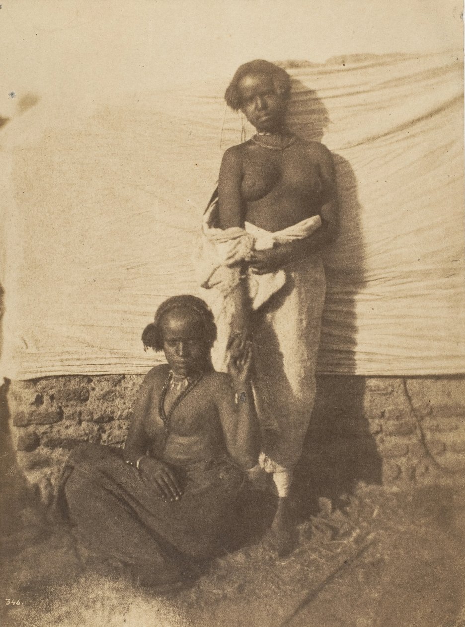 [Två kvinnor], 1852. av Ernest Benecke
