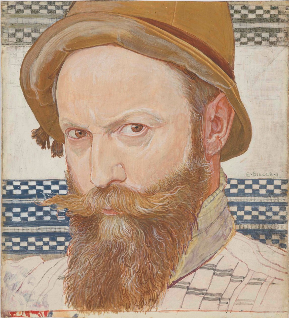 Självporträtt, 1911. av Ernest Bieler