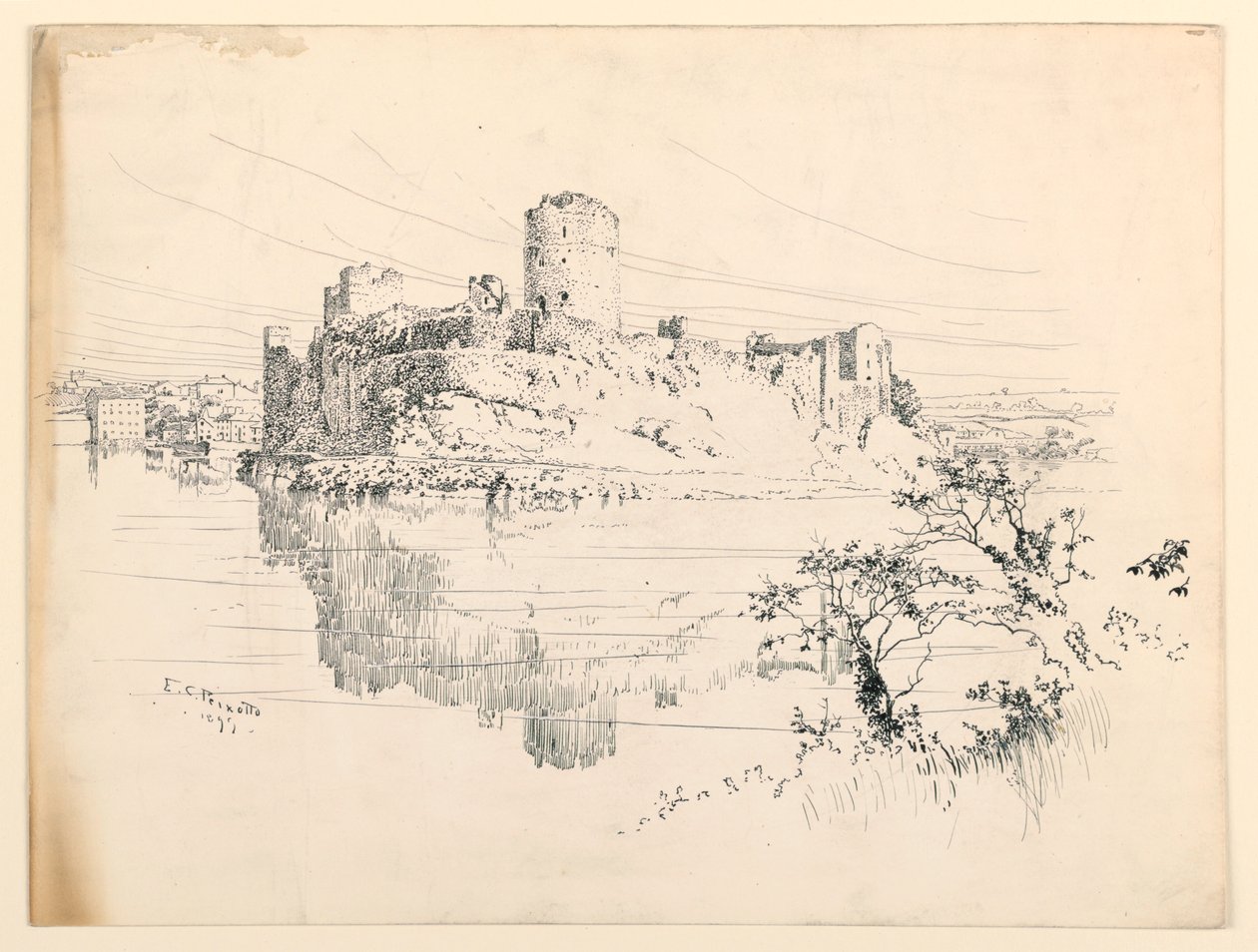 Pembroke slott av Ernest Clifford Peixotto