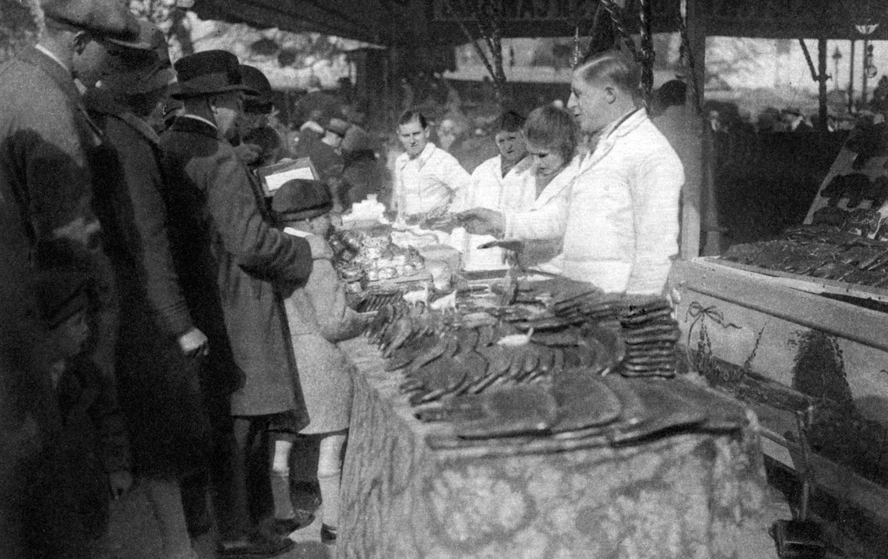 Pepparkaksförsäljare, Paris, 1931 av Ernest Flammarion