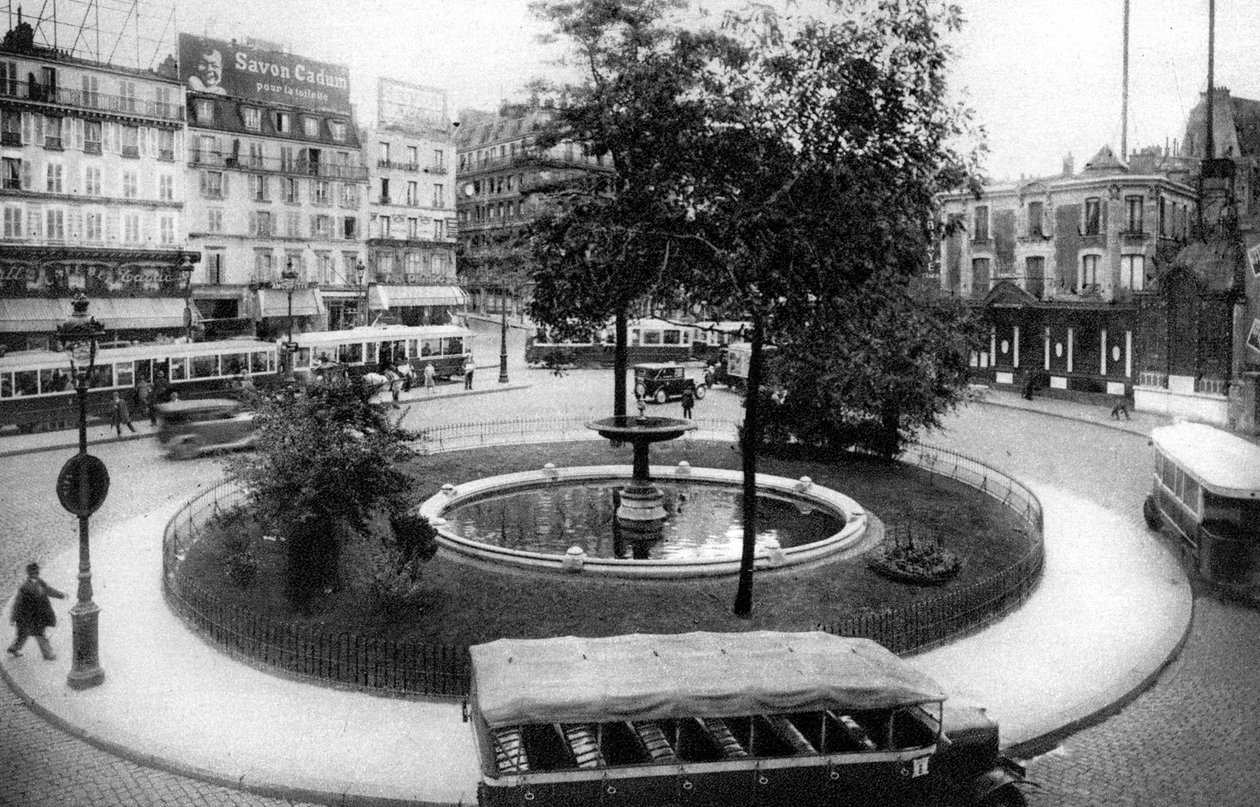 Place Pigalle, Paris, 1931. av Ernest Flammarion