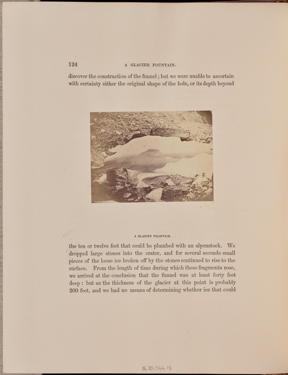 En glaciärfontän av Ernest H. Edwards