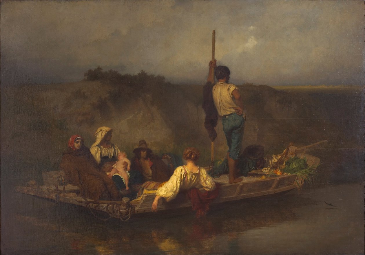 Malaria, 1848-1849 av Ernest Hébert