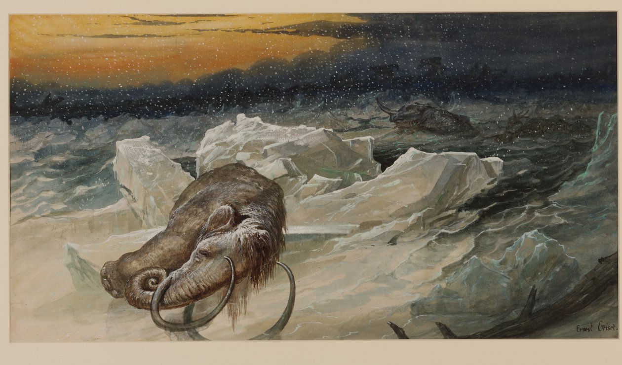 Ulllig mammut av Ernest Henry Griset