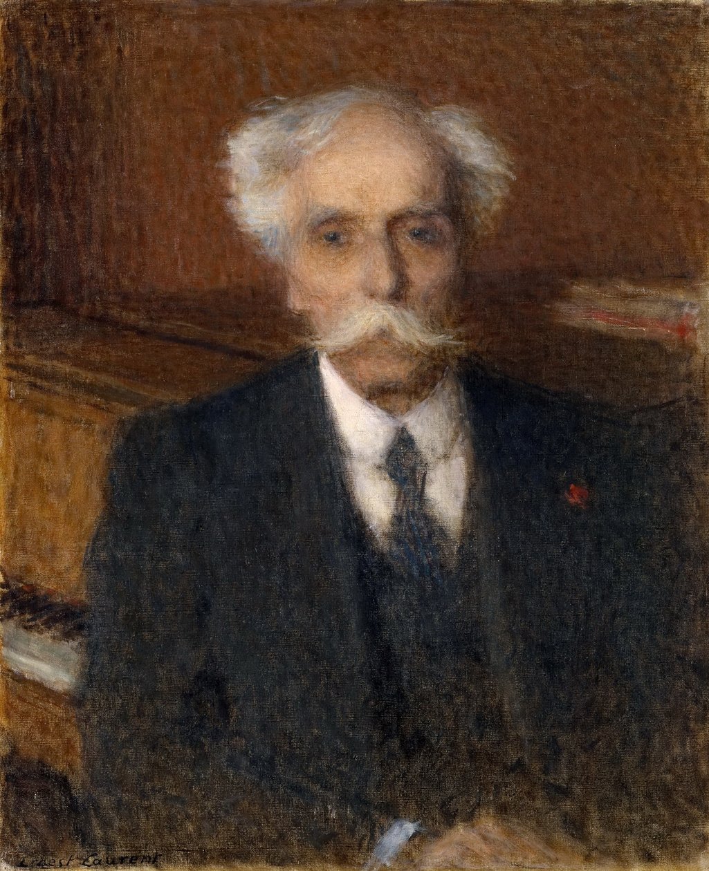 Porträtt av Gabriel Fauré 1845-1924 av Ernest Laurent