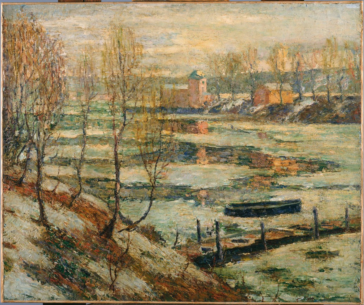 Is i floden av Ernest Lawson