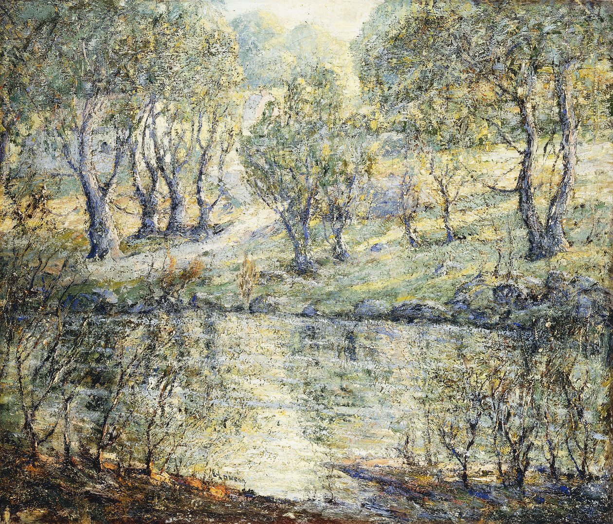 Vägen till floden av Ernest Lawson
