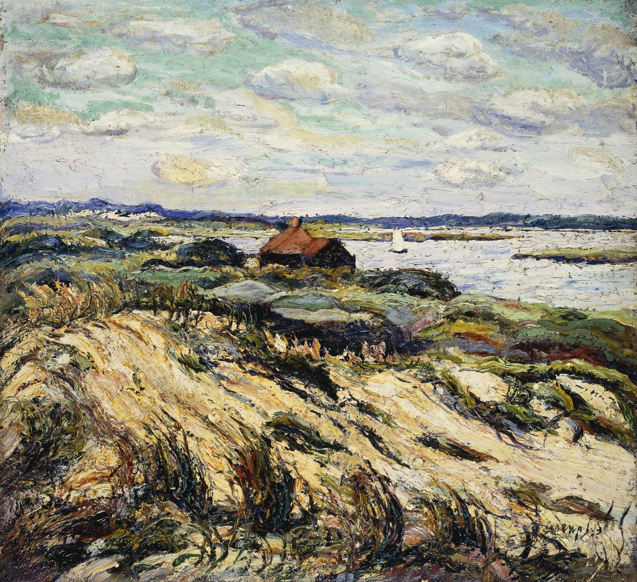Shack on the Bay av Ernest Lawson