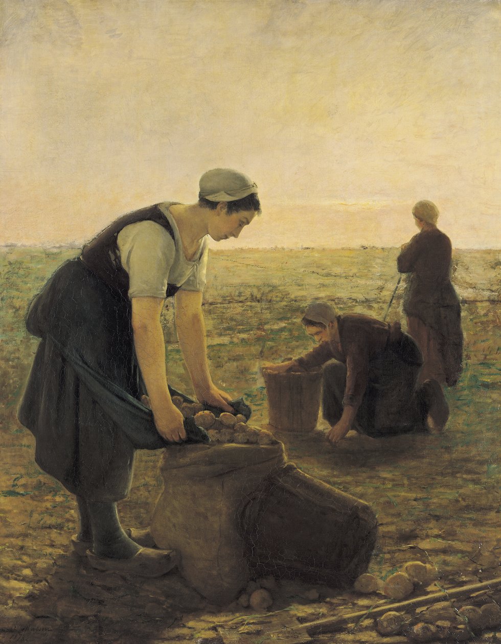Potatisskörden av Ernest Masson