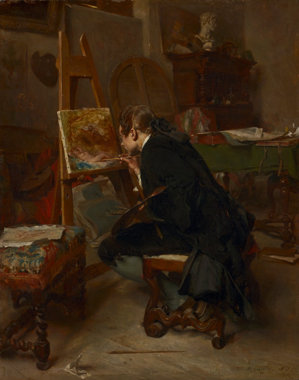 En målare av Ernest Meissonier