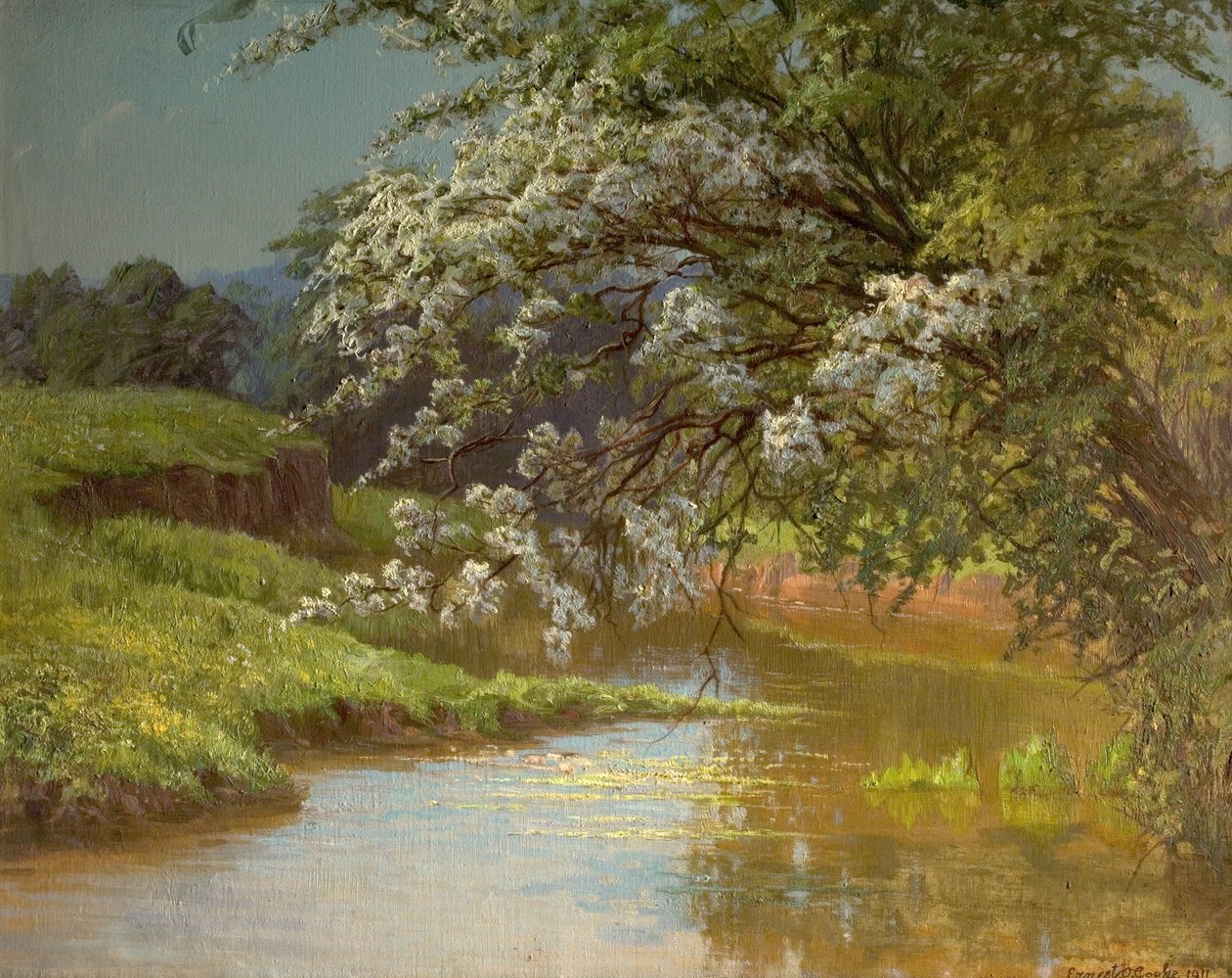 May Blossom, 1910 av Ernest Owen Cooke