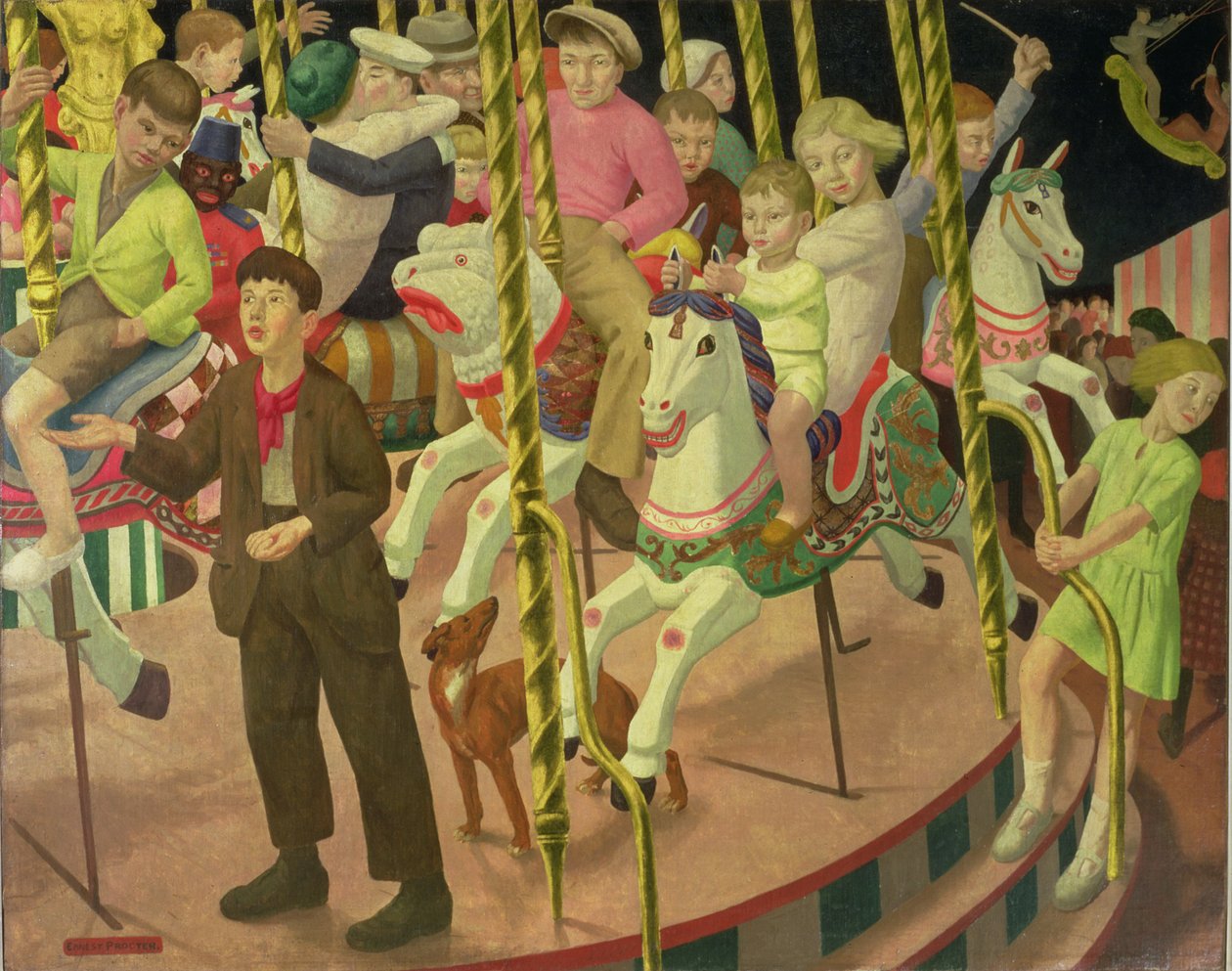 Merry-Go-Round, 1924 av Ernest Procter