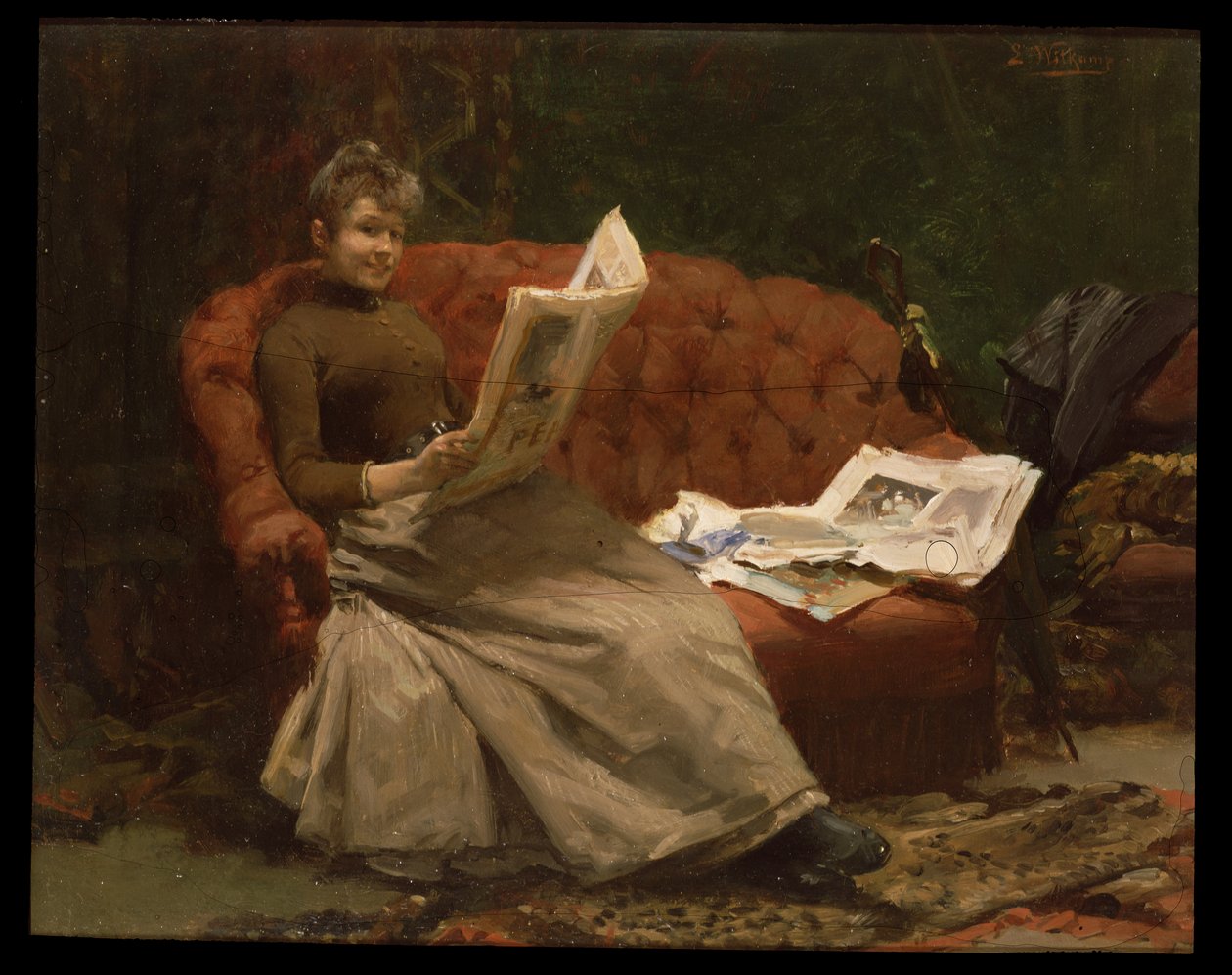Lady Reading av Ernest Sigismund Witkamp