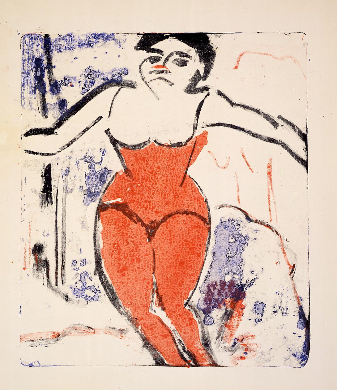Beifall heischende Artistin av Ernst Ludwig Kirchner