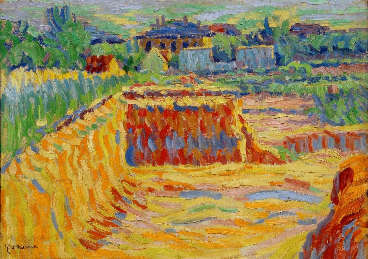 Lergropen av Ernst Ludwig Kirchner