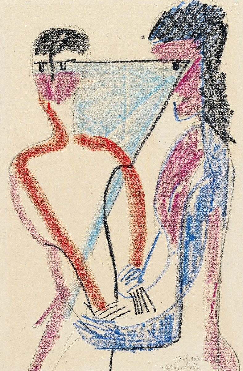 Selbstkontrolle av Ernst Ludwig Kirchner