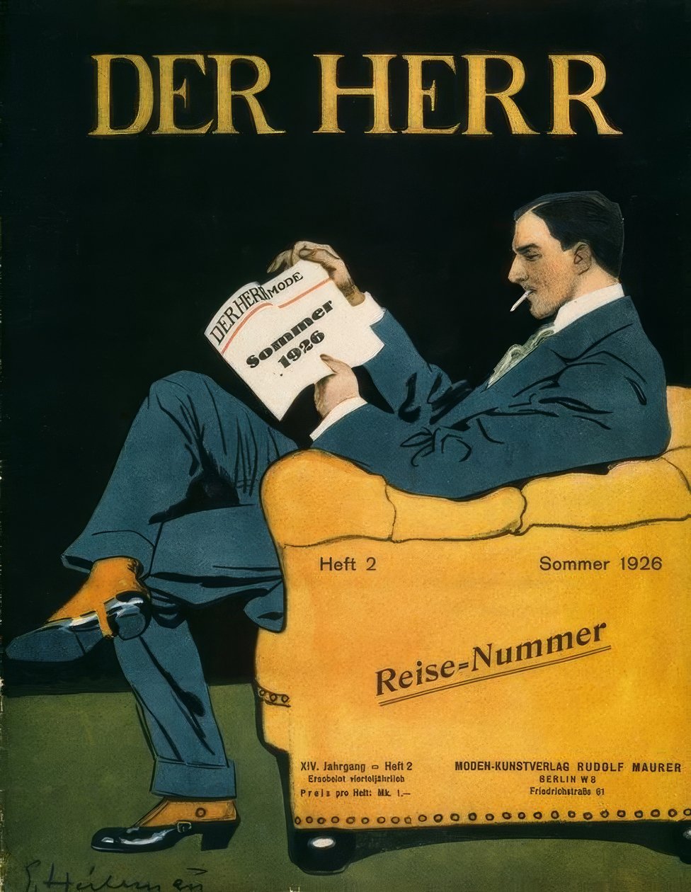 The gentleman / mode sommaren 1926 av Ernst Heilemann