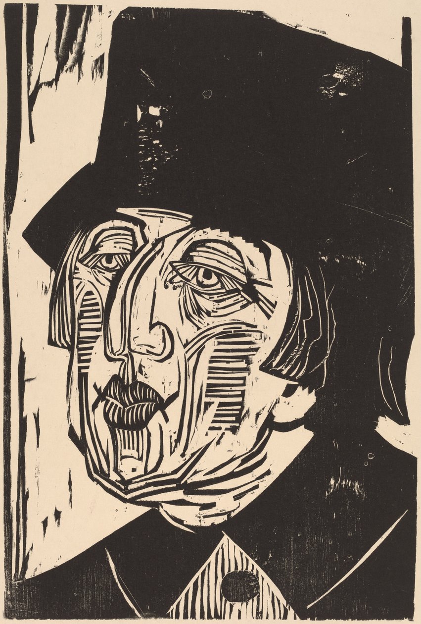 Annette Kolb, 1926. av Ernst Ludwig Kirchner