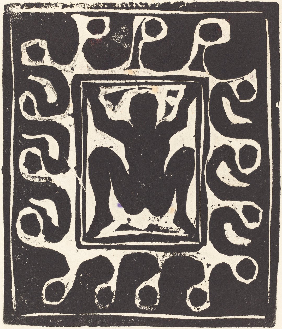 Nakendansare, 1906. av Ernst Ludwig Kirchner