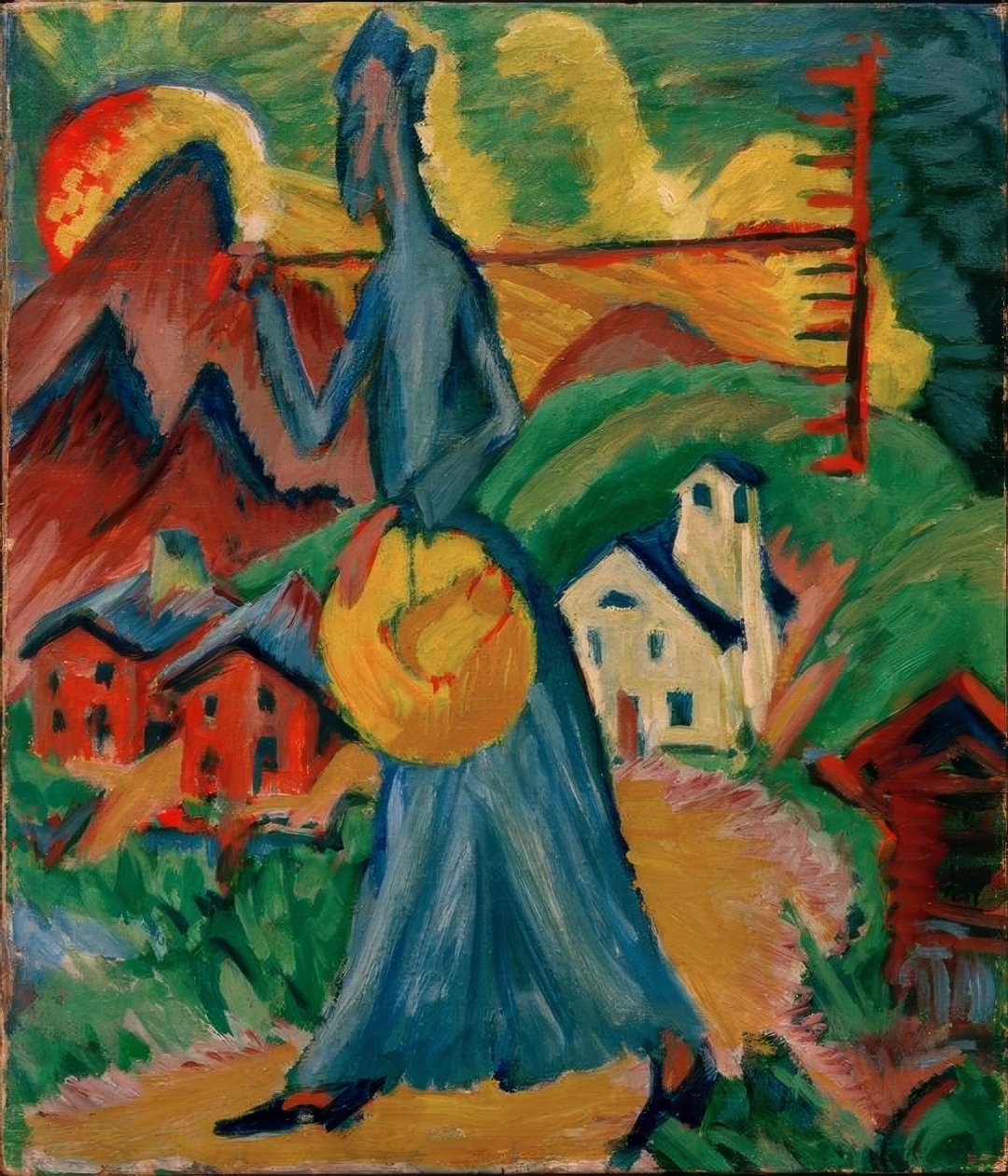 Alpleben av Ernst Ludwig Kirchner