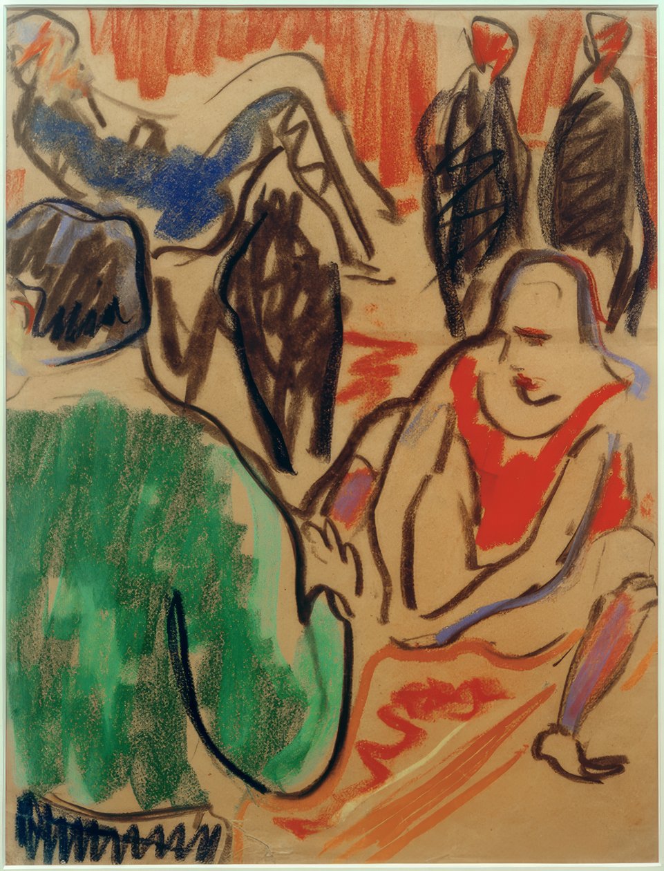 Konstnärer (grupp människor) av Ernst Ludwig Kirchner