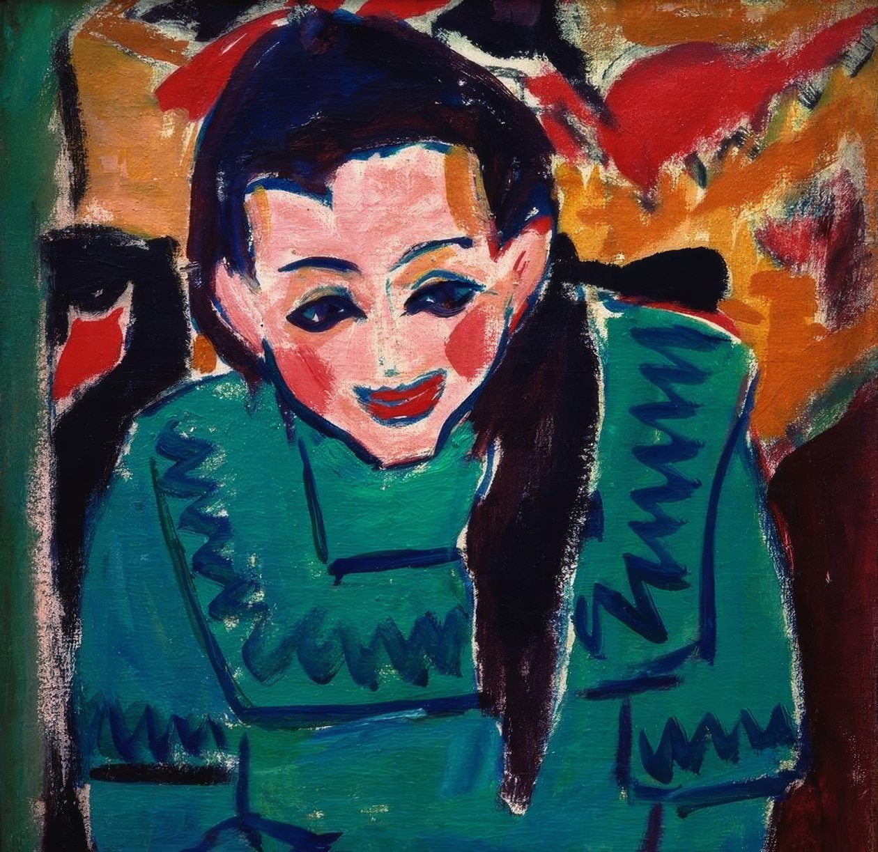 Fränzi av Ernst Ludwig Kirchner