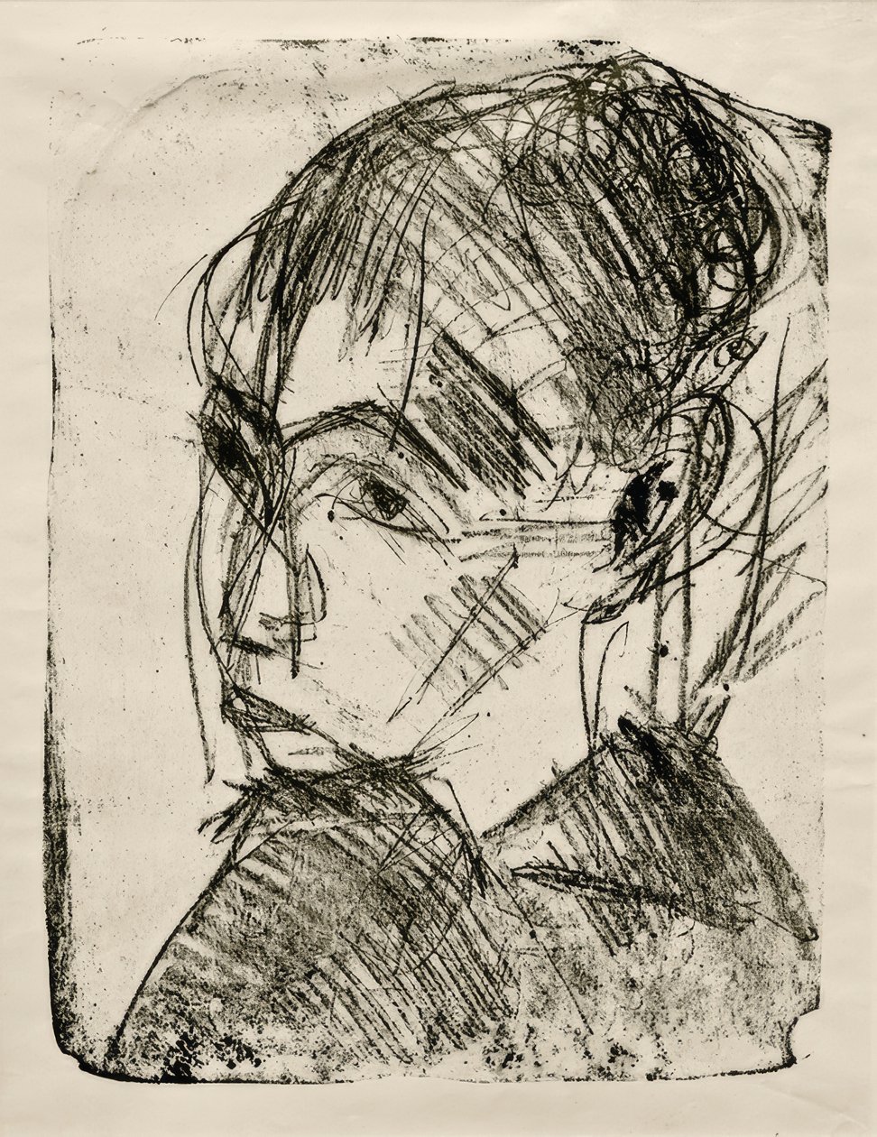 Frau Bluth av Ernst Ludwig Kirchner