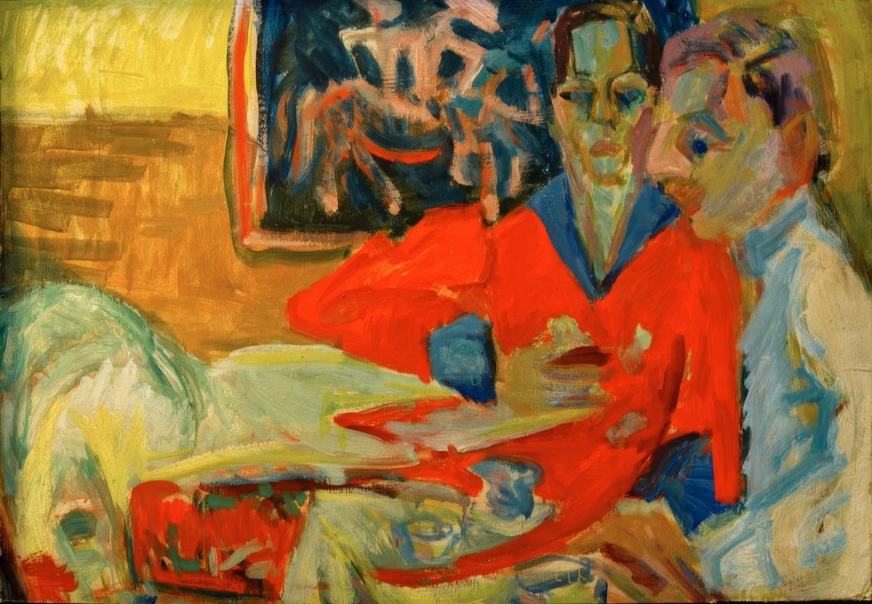 Morgonkaffe av Ernst Ludwig Kirchner