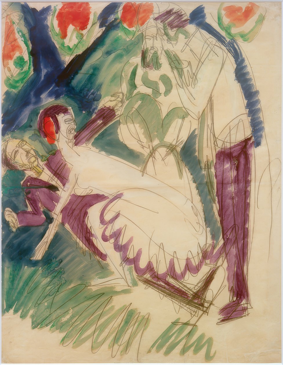 Pantomim av Ernst Ludwig Kirchner
