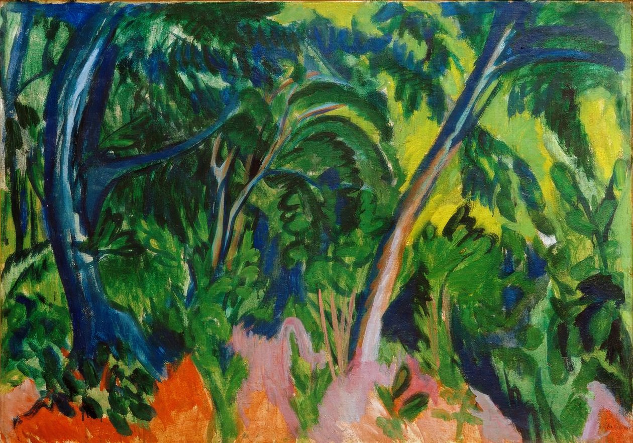 Seewald av Ernst Ludwig Kirchner