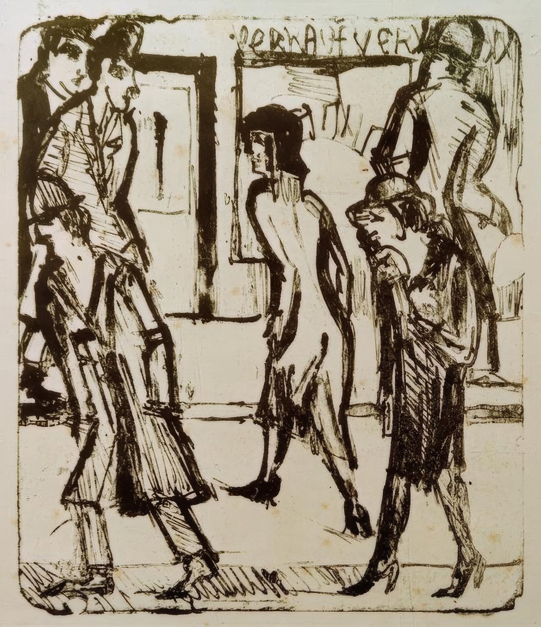 Gata av Ernst Ludwig Kirchner