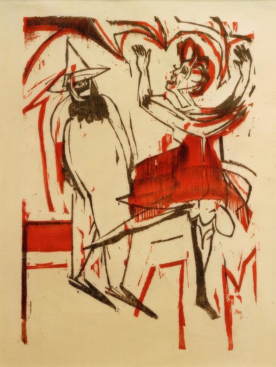dansa av Ernst Ludwig Kirchner
