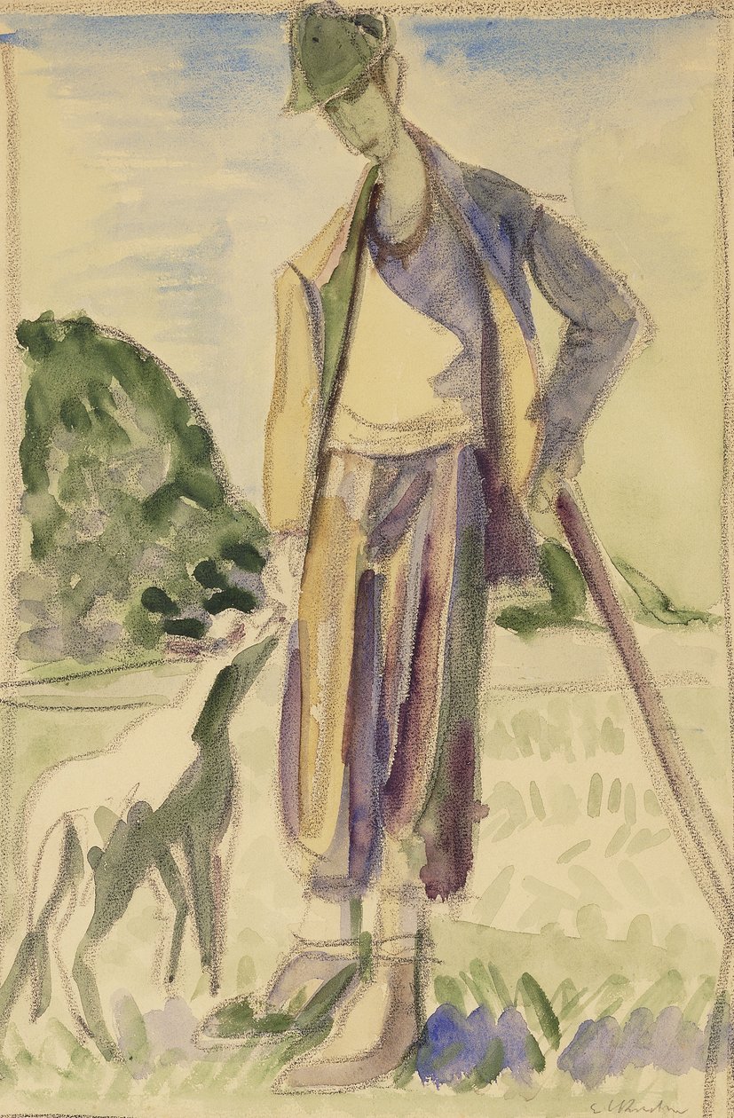 Herden; Herden, av Ernst Ludwig Kirchner