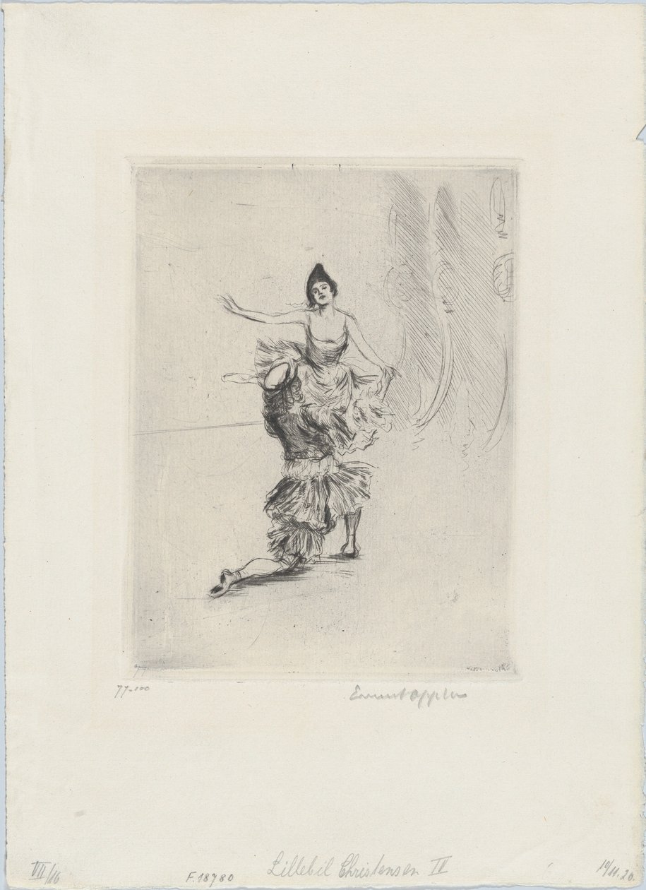 Liten bil Christensen IV, 1920. av Ernst Oppler